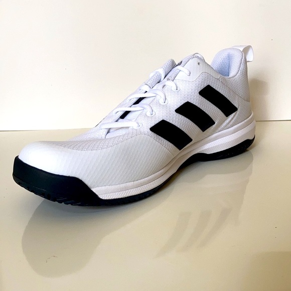Adidas Game Spec Tennis white cream black size 12 - Picture 4 of 7
